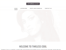 Tablet Screenshot of mytimelesscool.com